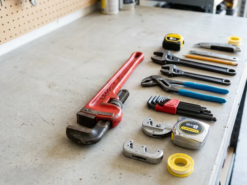 Professional plumbers in Lake Buena Vista, FL equipped with top-tier tools for residential and commercial plumbing services.